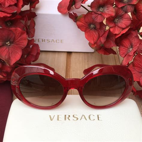 red versace shades|authentic versace shades.